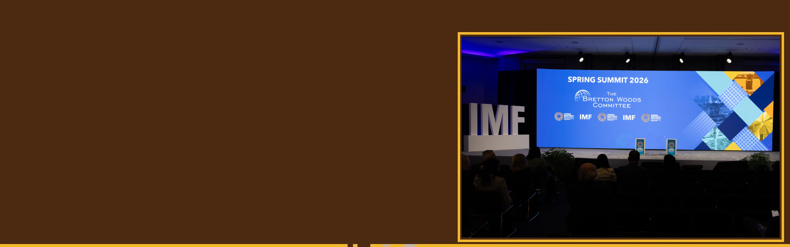 Sommet de printemps 2026 du Comité de Bretton Woods
