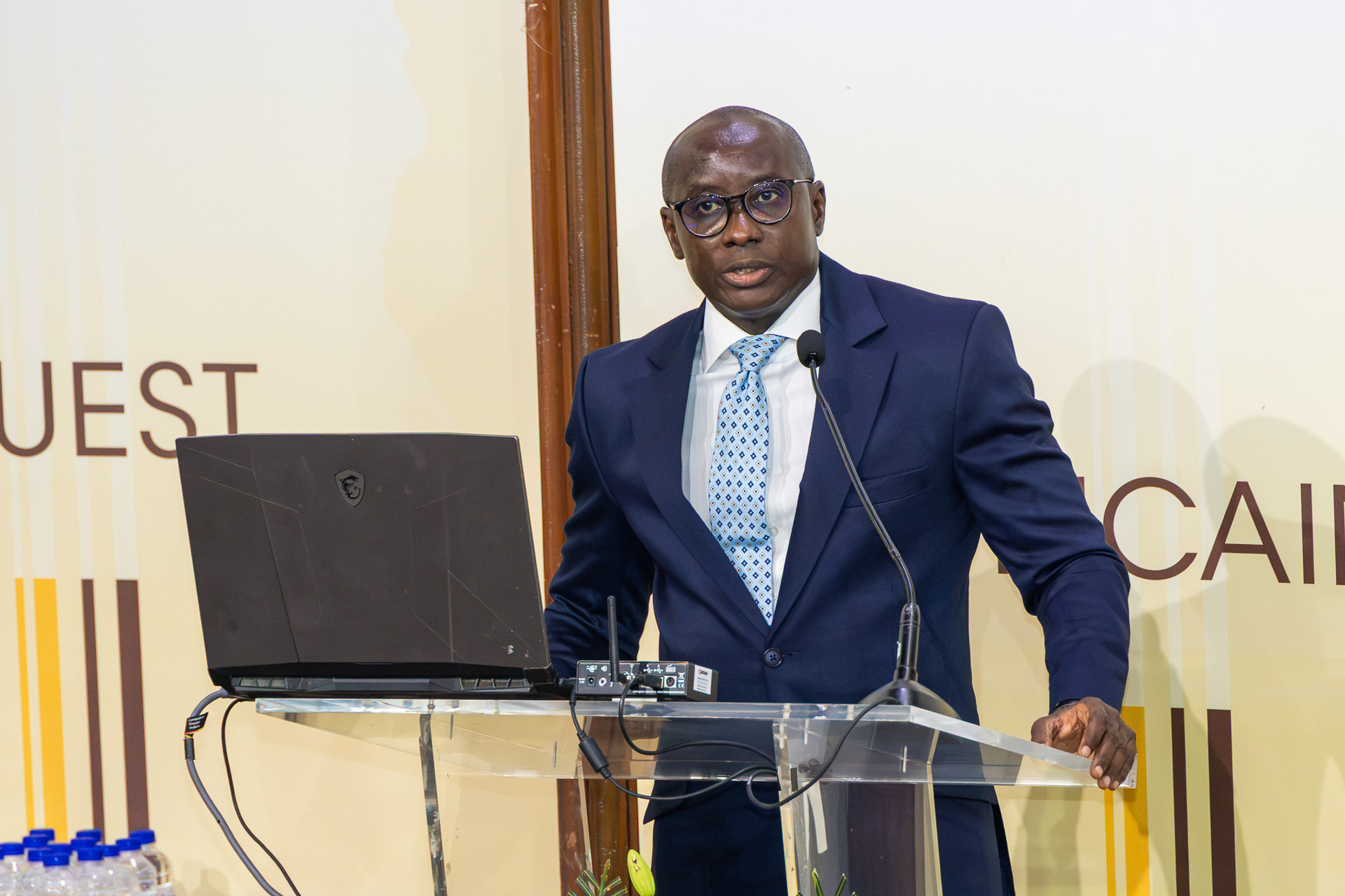 Présentation de Monsieur Djibril Diaw, Directeur Général des Opérations et de l'Innovation Financière