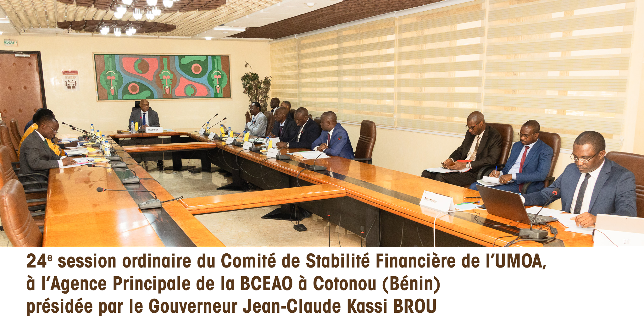24e Session Ordinaire du Comite de Stabilite Financiere (CSF-UMOA) 
