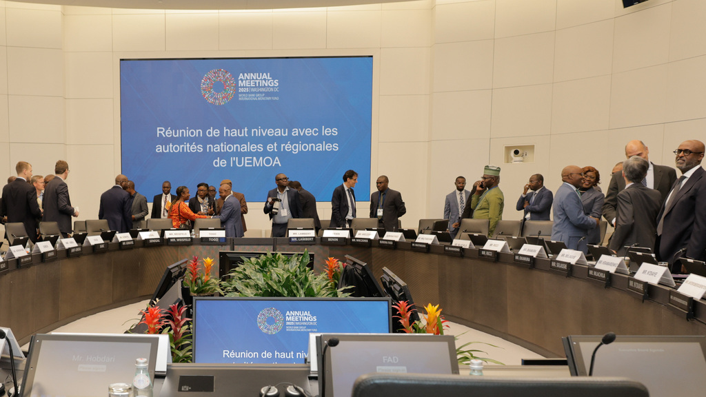 Rencontre de haut niveau entre les Autorités de l’UEMOA et le Département Afrique du FMI à Washington