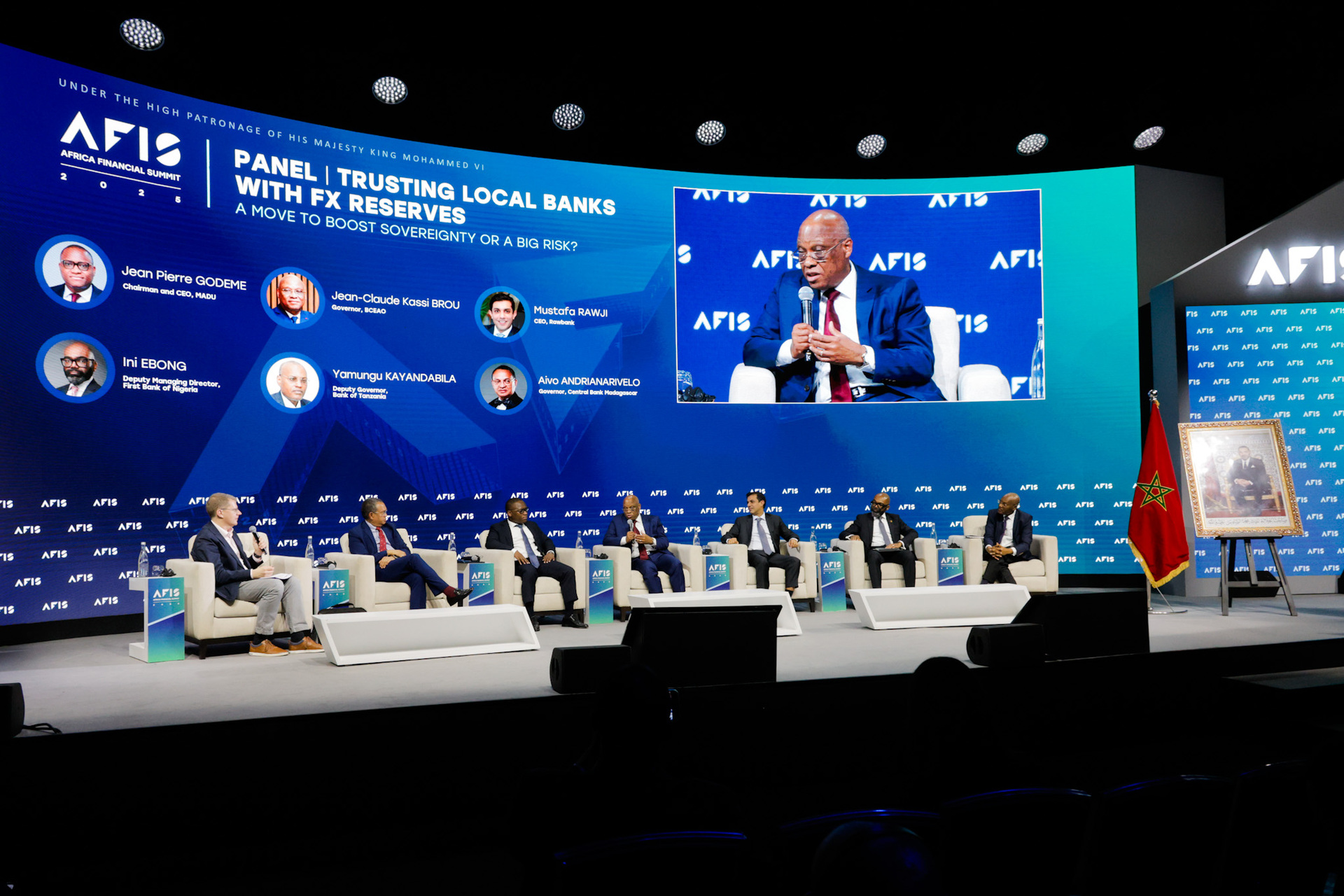 Intervention du Gouverneur Jean-Claude Kassi Brou lors du panel sur la gestion des réserves de change à l’Africa Financial Summit (AFIS 2025)