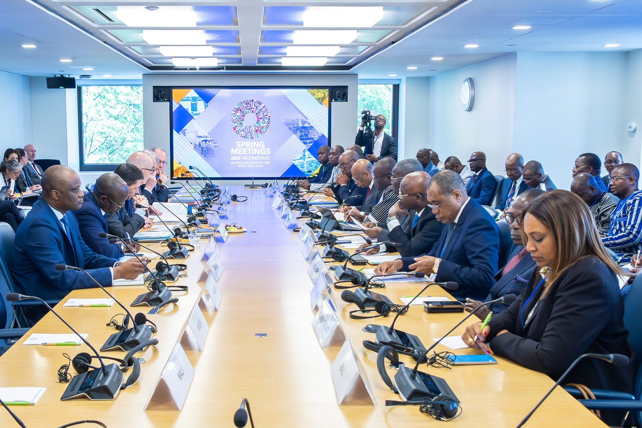 Réunion ministérielle UEMOA–France, tenue le 15 avril 2026 à Washington D.C., en marge des Réunions de printemps des Institutions de Bretton Woods