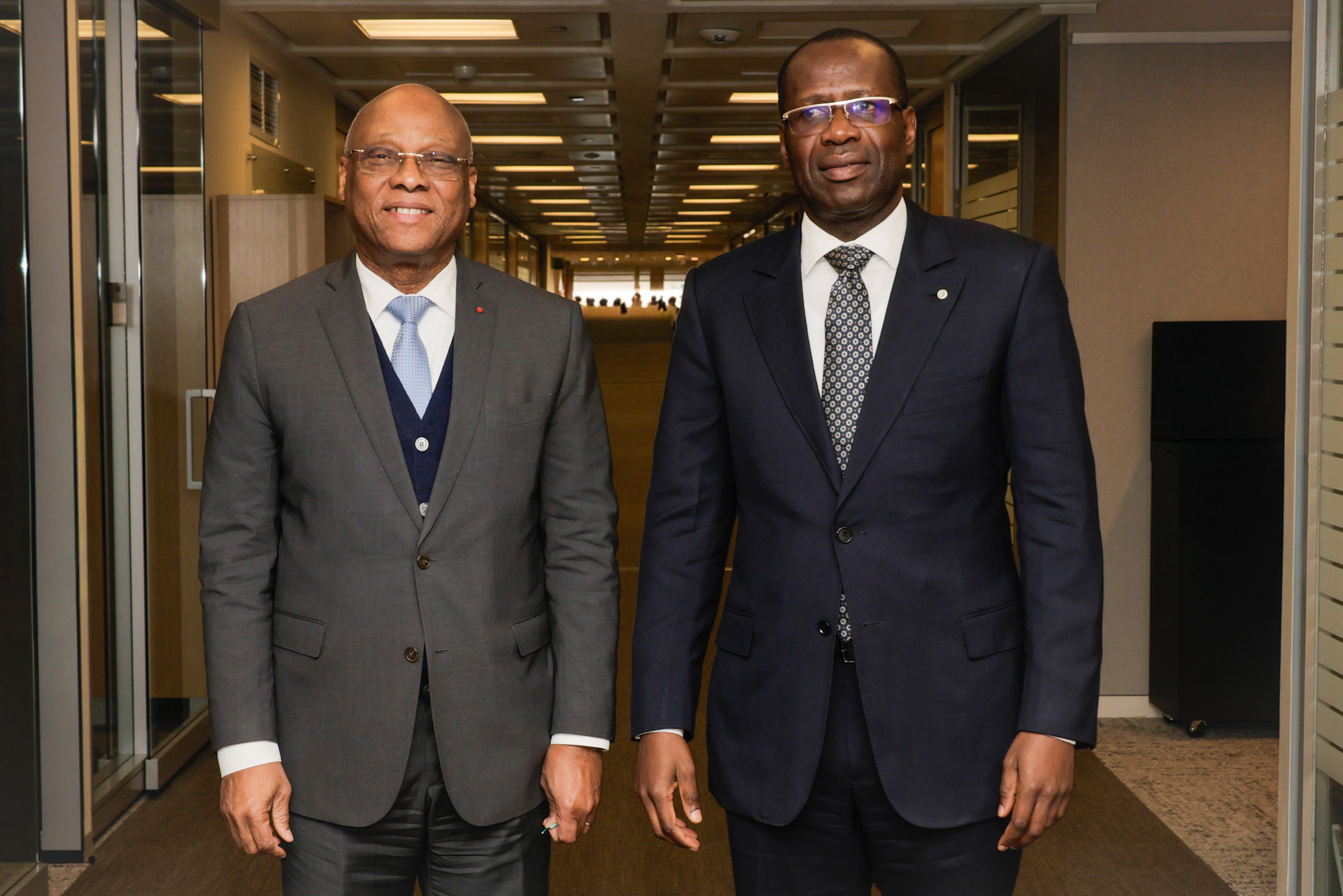 Rencontre entre la BCEAO et la BEAC en marge des Assemblées Annuelles du FMI et de la Banque Mondiale