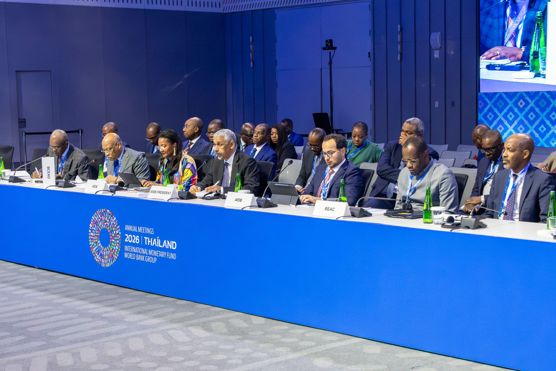 Intervention du Gouverneur Jean-Claude Kassi Brou lors de la rencontre organisée par la Banque Africaine de Développement (BAD) avec les Gouverneurs des banques centrales africaines