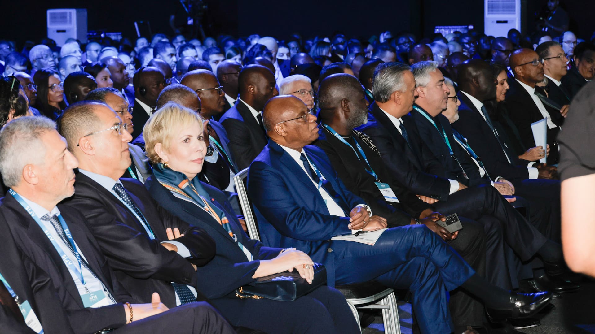 Le Gouverneur Jean-Claude Kassi Brou lors de la cérémonie d’ouverture de l’AFIS