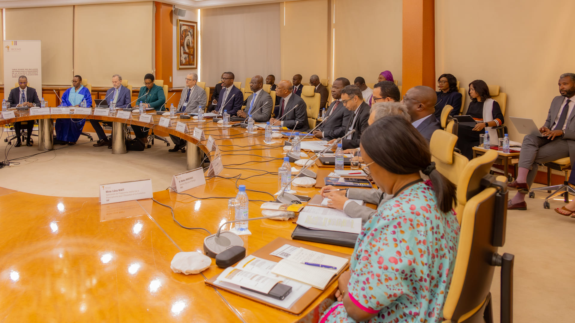 Table ronde des bailleurs de fonds pour le financement de la Stratégie régionale d’inclusion financière dans l’UEMOA