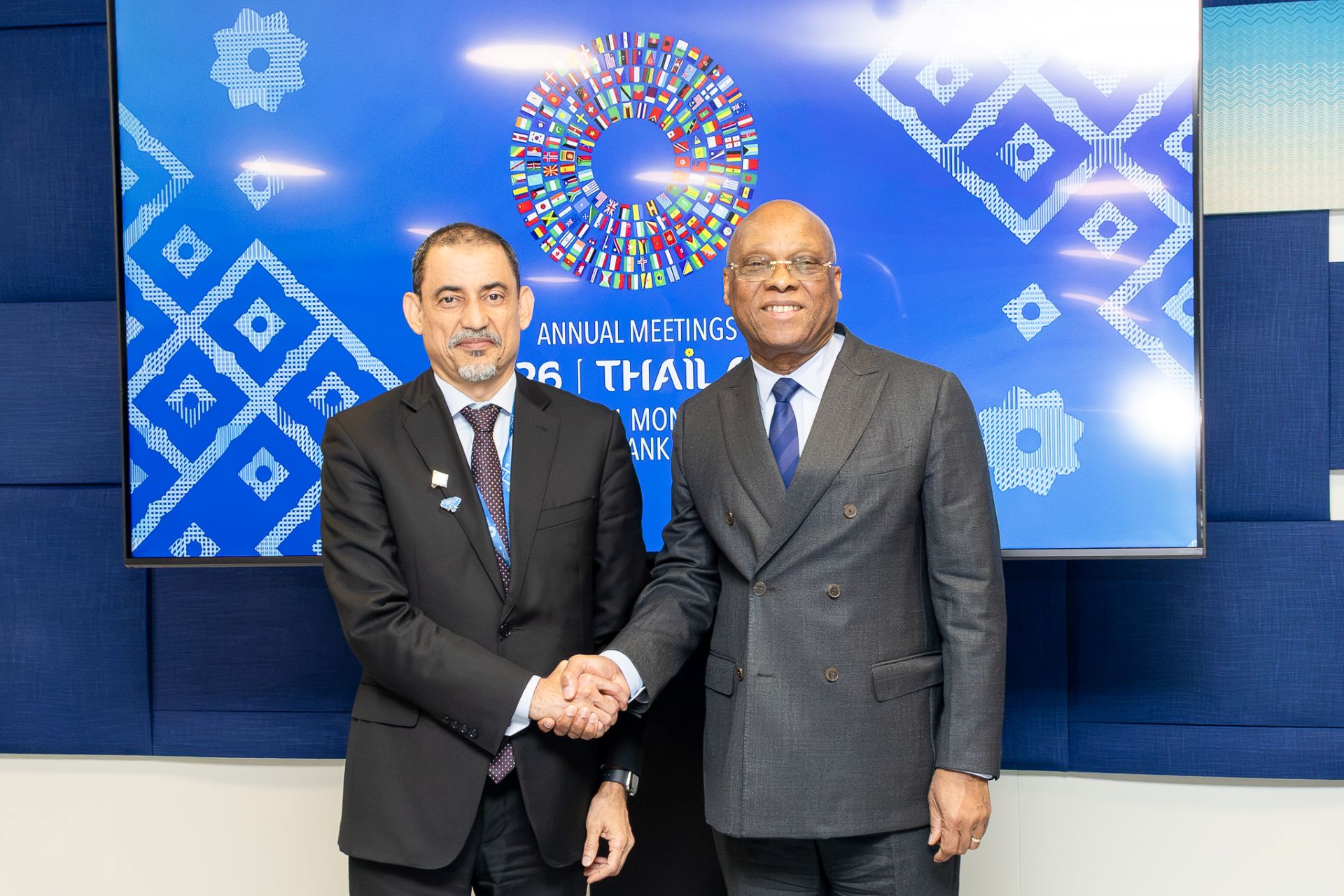 Rencontre du Gouverneur avec le Directeur du Département Afrique du FMI