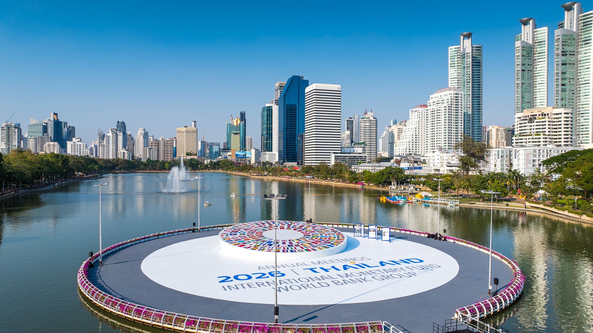 Rideau sur les Assemblées annuelles 2026 du FMI et de la Banque mondiale à Bangkok