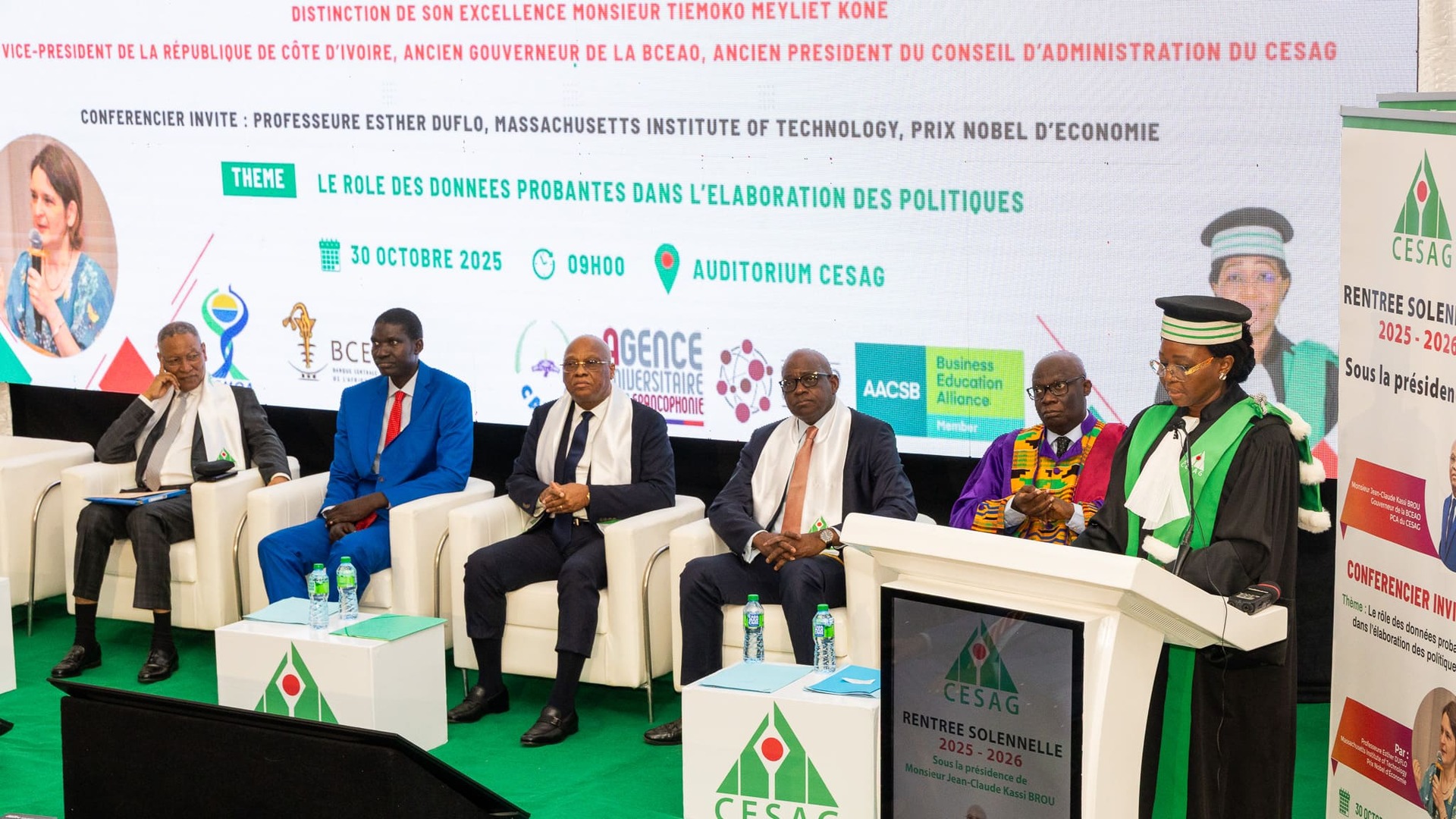 Rentrée solennelle 2025-2026 du CESAG