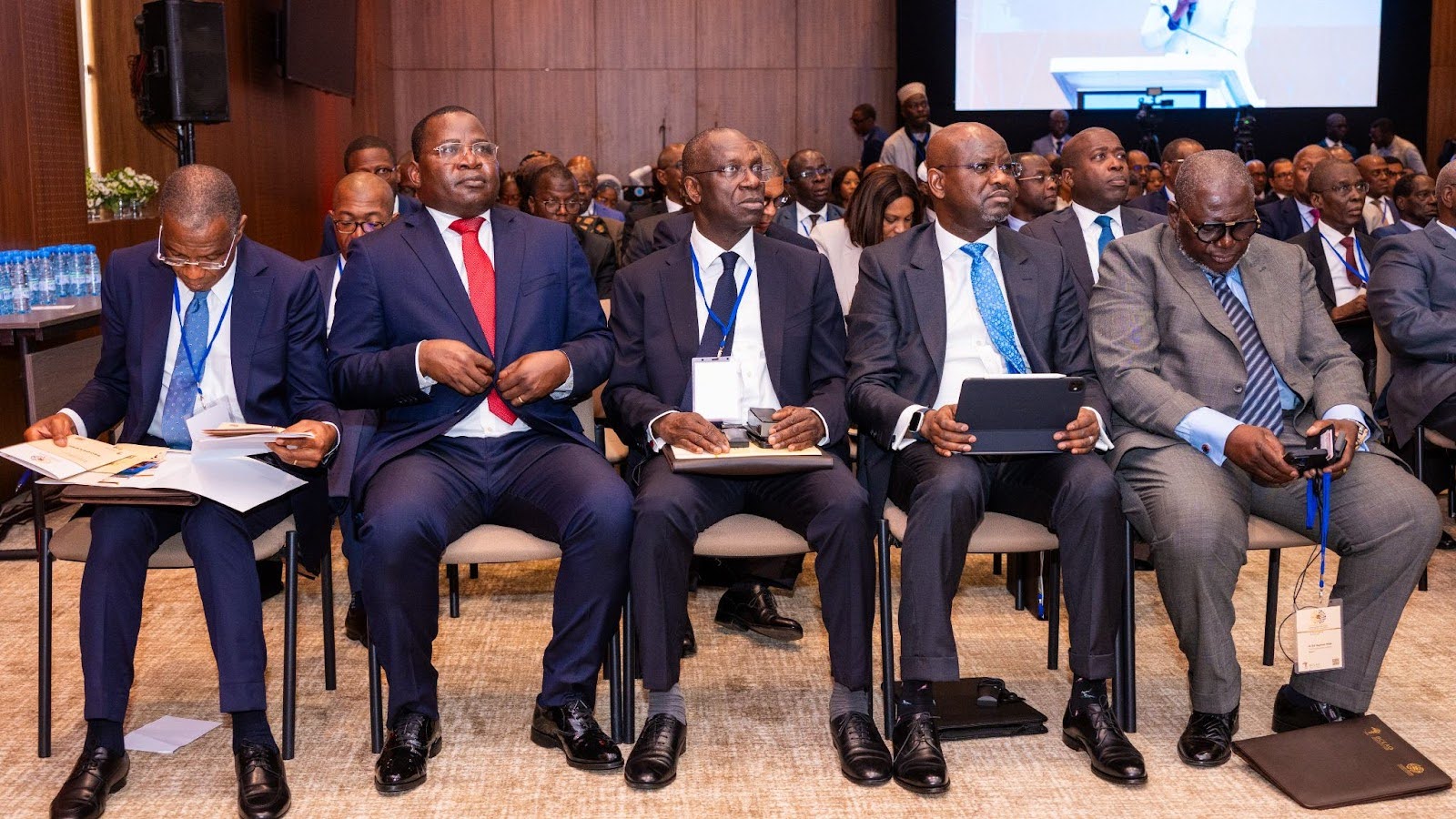 Vue partielle de l’assistance