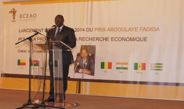 Cérémonie officielle de lancement du Prix Abdoulaye FADIGA pour la promotion de la Recherche Economique - Edition 2014